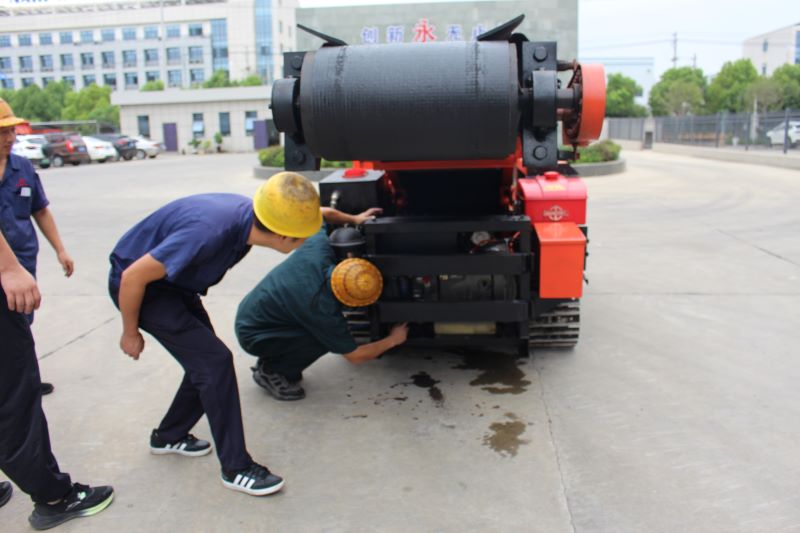 扒渣机发热